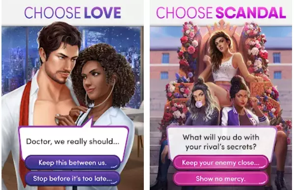 Unlimited premium resources in Choices Stories MOD APK