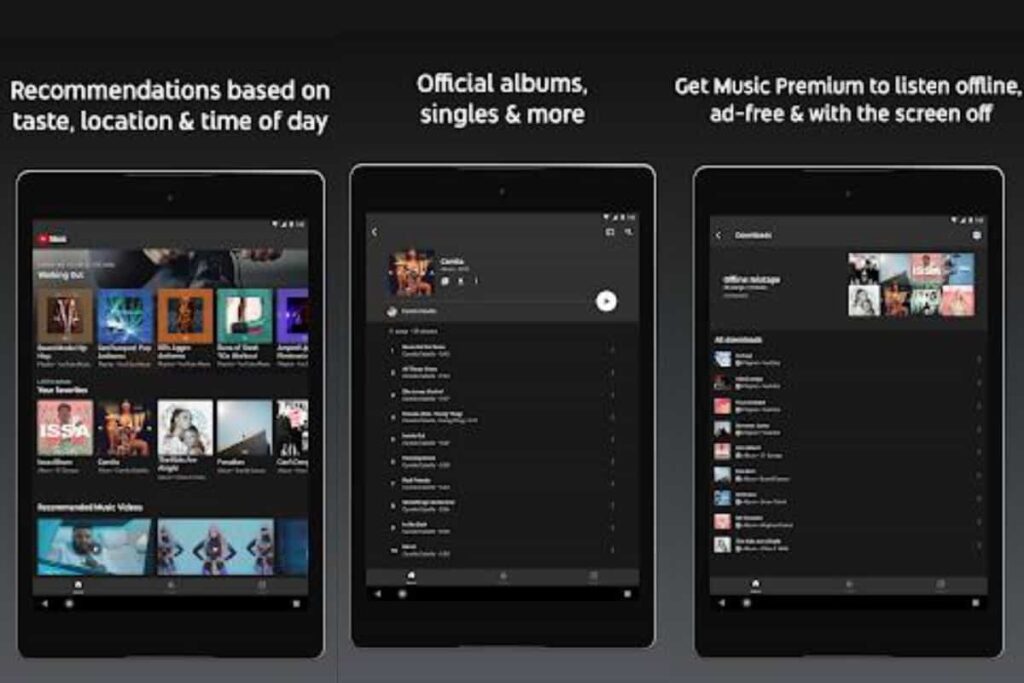 YouTube music MOD APK premium unlocked