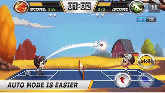 Badminton 3D MOD APK (Unlimited Money Balls)