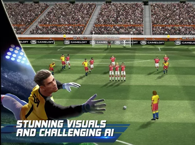 download Real Football MOD APK