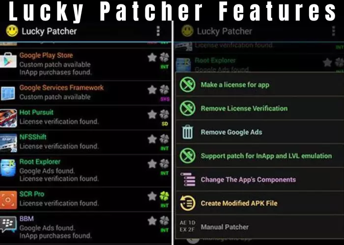 Lucky Patcher MOD APK Features