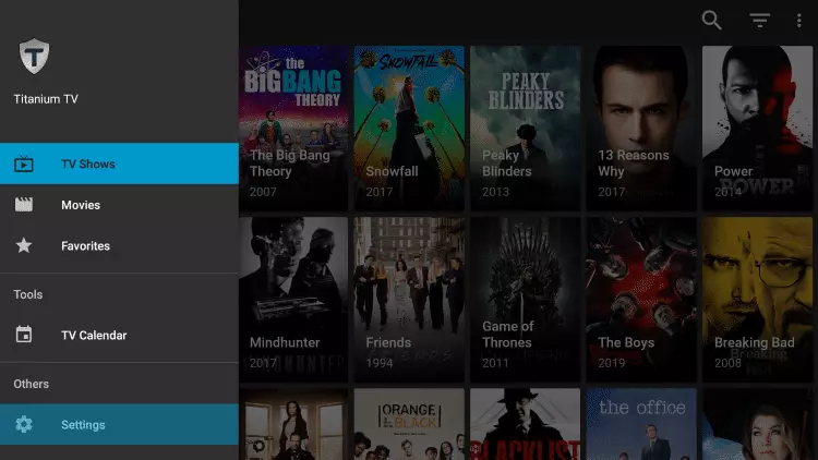 DOWNLOAD Titanium TV APK