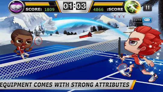 Badminton 3D MOD APK (Unlimited Money Balls) download