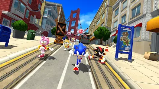 Sonic Forces MOD APK [Unlimited money & God Mode]